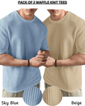 Pack of 2 – Waffle Knit Tees