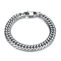 Cuban 2MM Stainless Steel Bracelet (Silver)