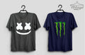 Pack of 2 Printed T-Shirt