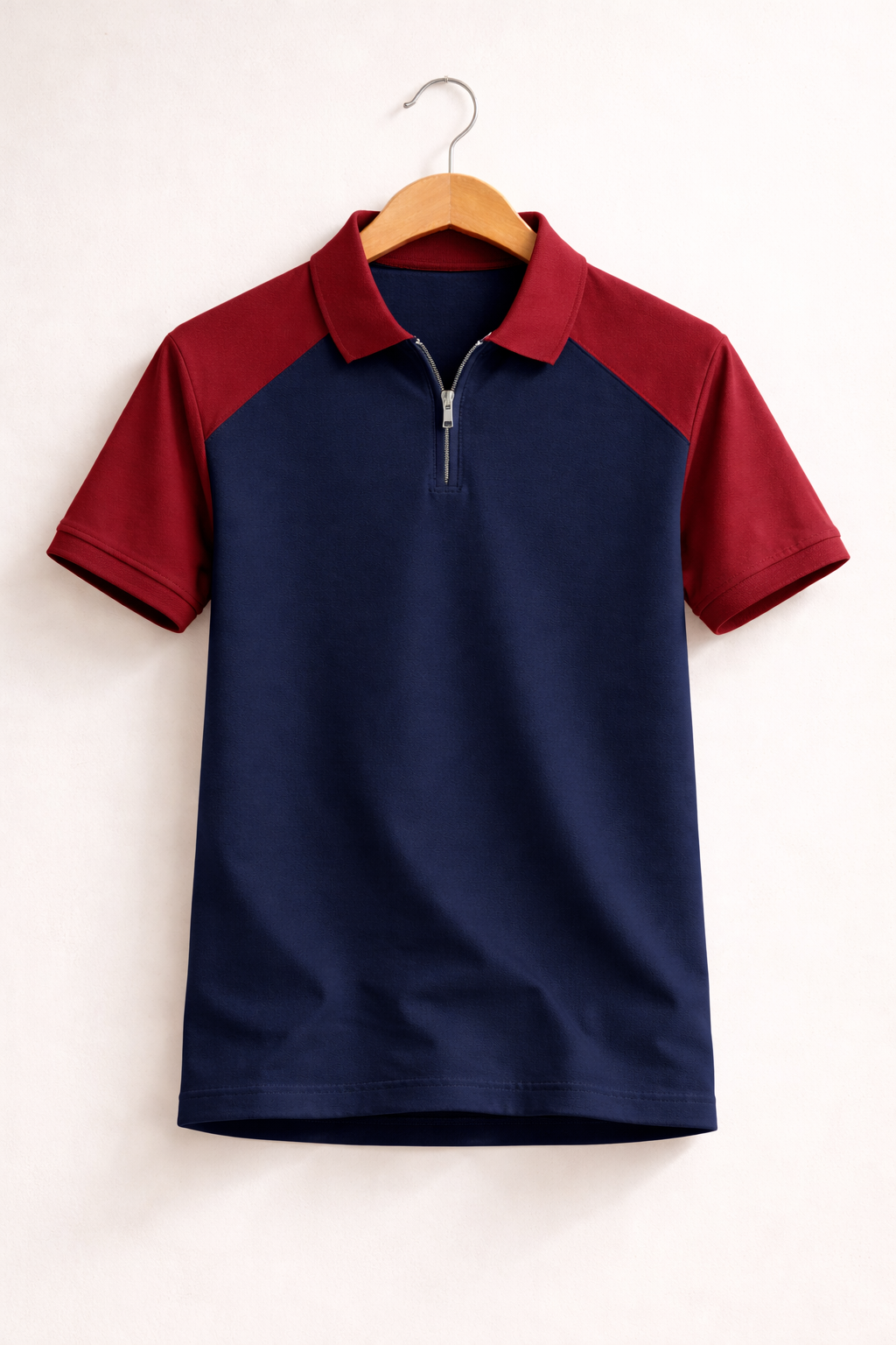Pack of 2 Raglan Zipper Polos
