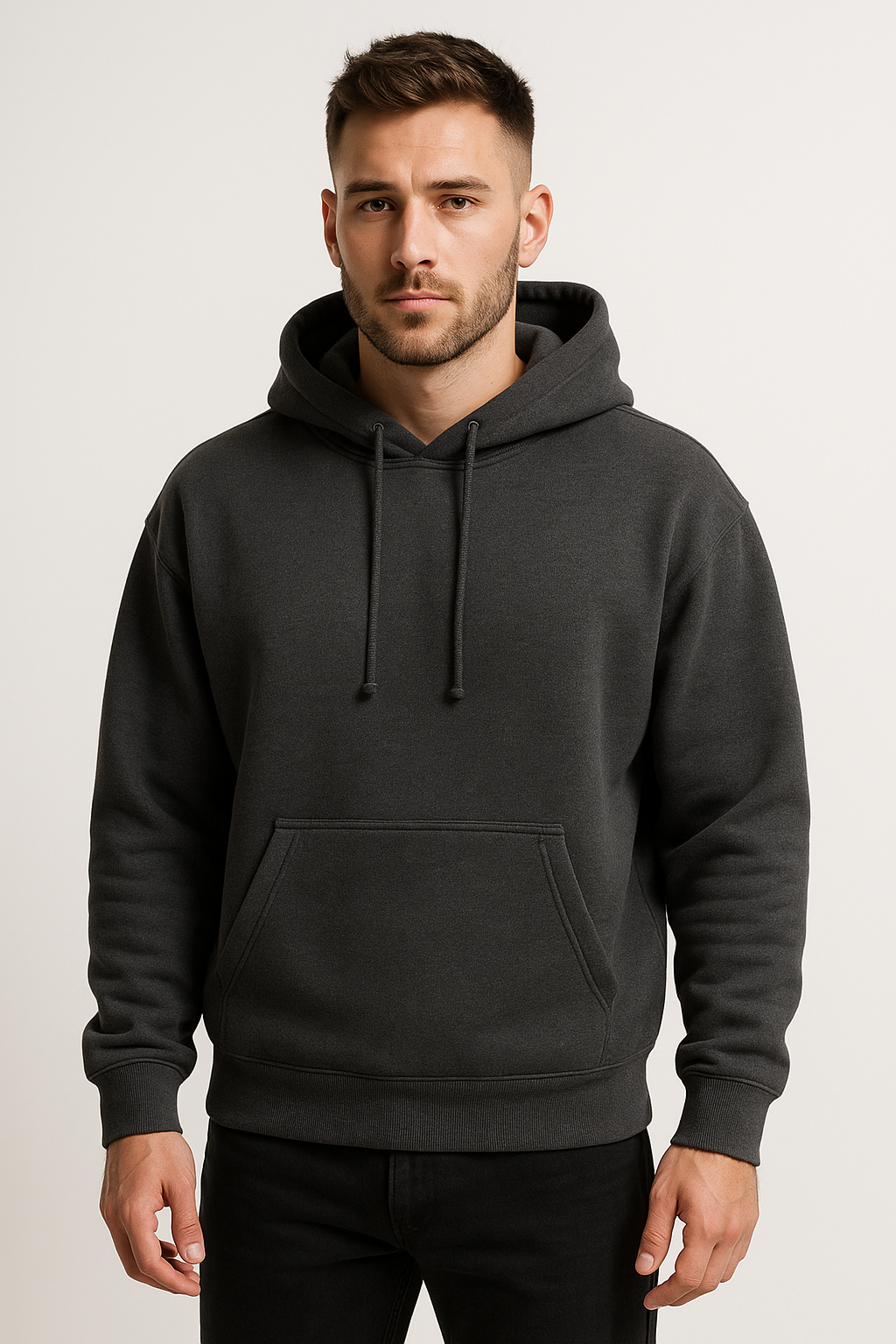 Pack of 2 Basic Charcoal & Blue Hoodies