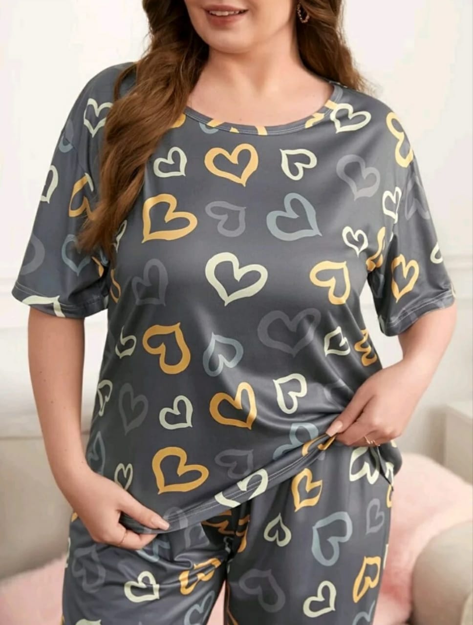 Grey Hearts (Nightsuit)