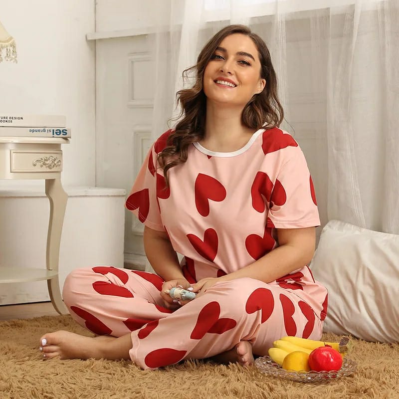 Pink Hearts (Nightsuit)